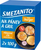 Smetanito Sýr na gril a na pánev burger