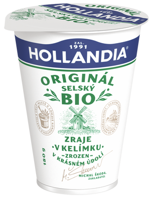 Hollandia BIO selský jogurt bílý