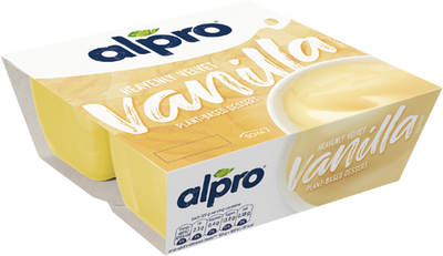 Alpro Sójový dezert s vanilkovou příchutí 4x125g