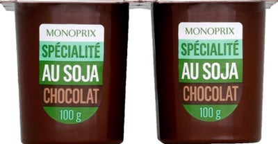 Monoprix Sójový dezert čokoládový 4x100g