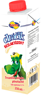 Tami Trvanlivé plnotučné mléko bezlaktózové (3,5%)