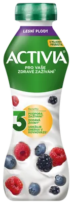 Activia Probiotický jogurtový nápoj lesní plody