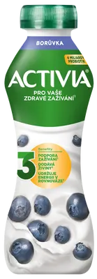 Activia Probiotický jogurtový nápoj borůvka