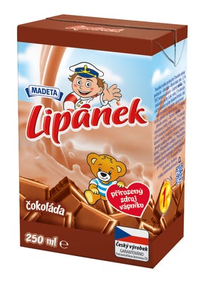Madeta Lipánek mléko trvanlivé čokoláda 1,5%