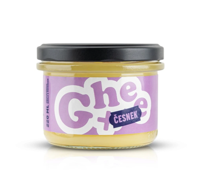 České Ghíčko Přepuštěné máslo česnek
