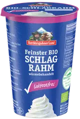 Berchtesgadener Land BIO Smetana ke šlehání bez laktózy