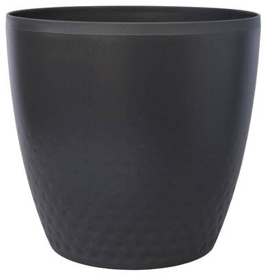Plastia Květináč Perla - antracit