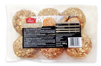 Dakri Bulky vícezrnné k dopečení 6x50g