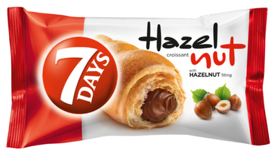 7 Days Croisant s lískooříškovou náplní