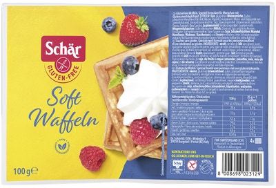 Schär Soft Waffeln - bezlepkové vafle
