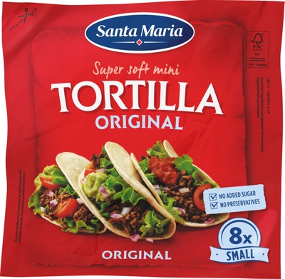 Santa Maria Mini tortilla