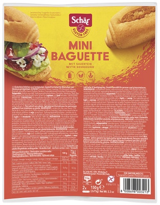 Schär Mini Baguette - bezlepkové mini bagety