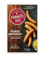 Ponnath Vídeňské minipárečky (85% masa)