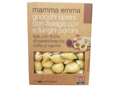 Cortelazzi Gnocchi plněné hříbky a sýrem Asiago