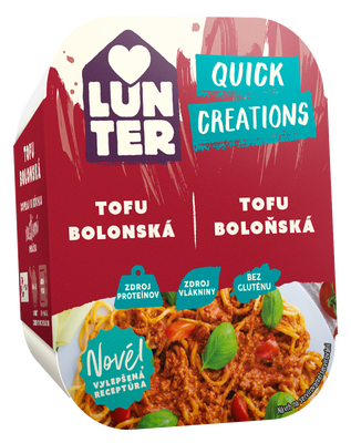 Lunter Quick Creation Tofu Boloňská