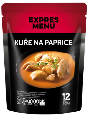 EXPRES MENU Kuře na paprice, 2 porce