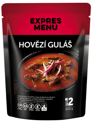 EXPRES MENU Hovězí guláš, 2 porce