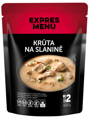 EXPRES MENU Krůta na slanině, 2 porce