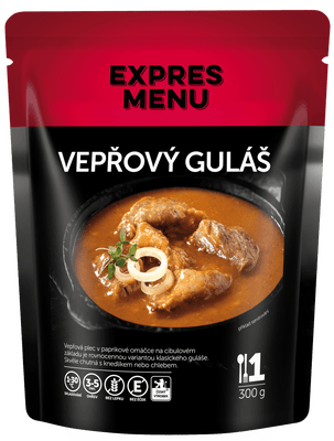 EXPRES MENU Vepřový guláš, 1 porce