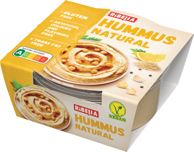 Ribella Hummus Natural, vegan