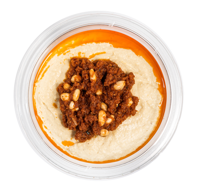 Table foods Hummus s červeným pestem