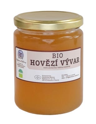 Ekofarma Babiny BIO hovězí vývar
