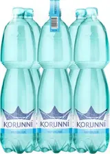 Korunní Neperlivá přírodní minerální voda multipack, 6x1,5l