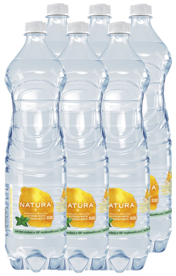 Natura Citrón Máta 6 x 1.5 L