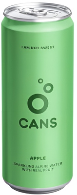 CANS s příchutí jablka a bezinky