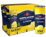 San Pellegrino Perlivý nápoj s příchutí citrónu, 6x330ml