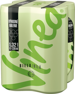 Vinea Bílá Multipack 4x330ml plech