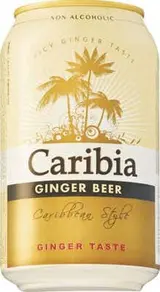 Caribia Ginger Beer sycená zázvorová limonáda