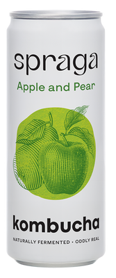 Spraga BIO Kombucha Apple & Pear plech