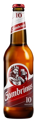 Gambrinus Originál 10, světlý výčepní, sklo