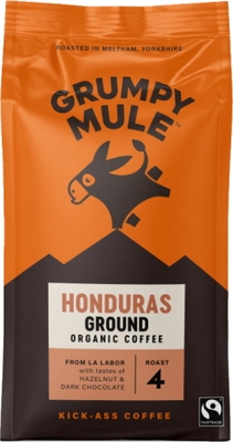 Grumpy Mule BIO Honduras SCA 82+ mletá káva Arabica