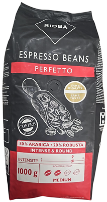 Rioba Gold 80% Arabica zrnková káva
