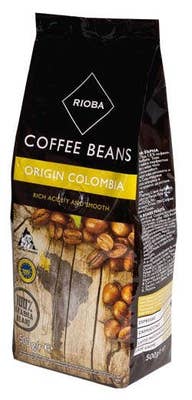 Rioba Columbia 100% Arabica zrnková káva 500 g