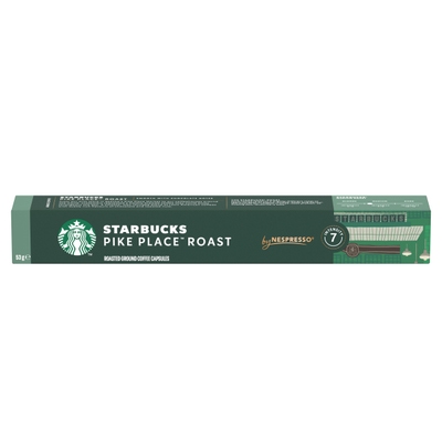 Starbucks® Pike Place Roast by NESPRESSO®, Medium Roast kávové kapsle, 10 kapslí v balení