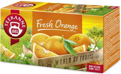 Teekanne Fresh Orange World of Fruits 45g