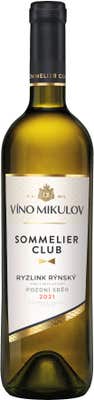 Víno Mikulov Sommelier Club Ryzlink rýnský víno s přívlastkem pozdní sběr suché bílé