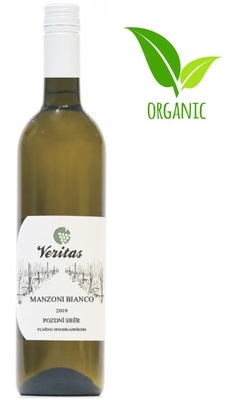 Veritas BIO Manzoni Bianco pozdní sběr polosladké