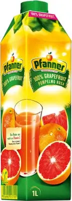 Pfanner 100% šťáva z růžového grapefruitu
