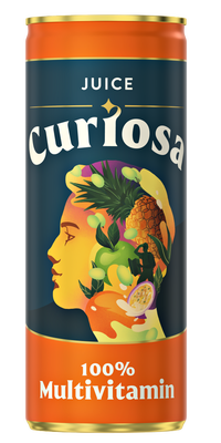 Curiosa 100% multivitamín plech