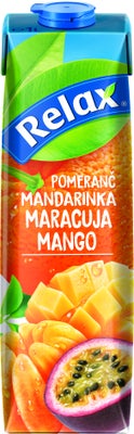 Relax Pomeranč-mandarinka-maracuja-mango