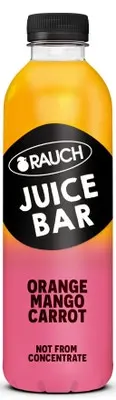 Rauch Juice Bar Mango, pomeranč a mrkev