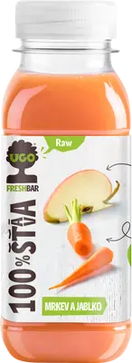 UGO 100% šťáva Mrkev/jablko