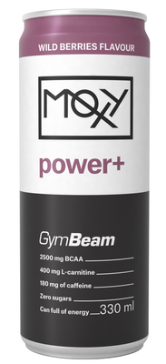 GymBeam MOXY power+ Energy Drink - lesní ovoce