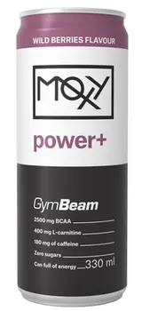 GymBeam MOXY power+ Energy Drink - lesní ovoce
