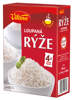 Vitana Rýže loupaná ve varných sáčcích 4x100g