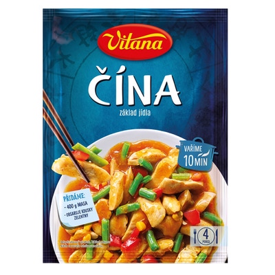 Vitana Čína, základ jídla